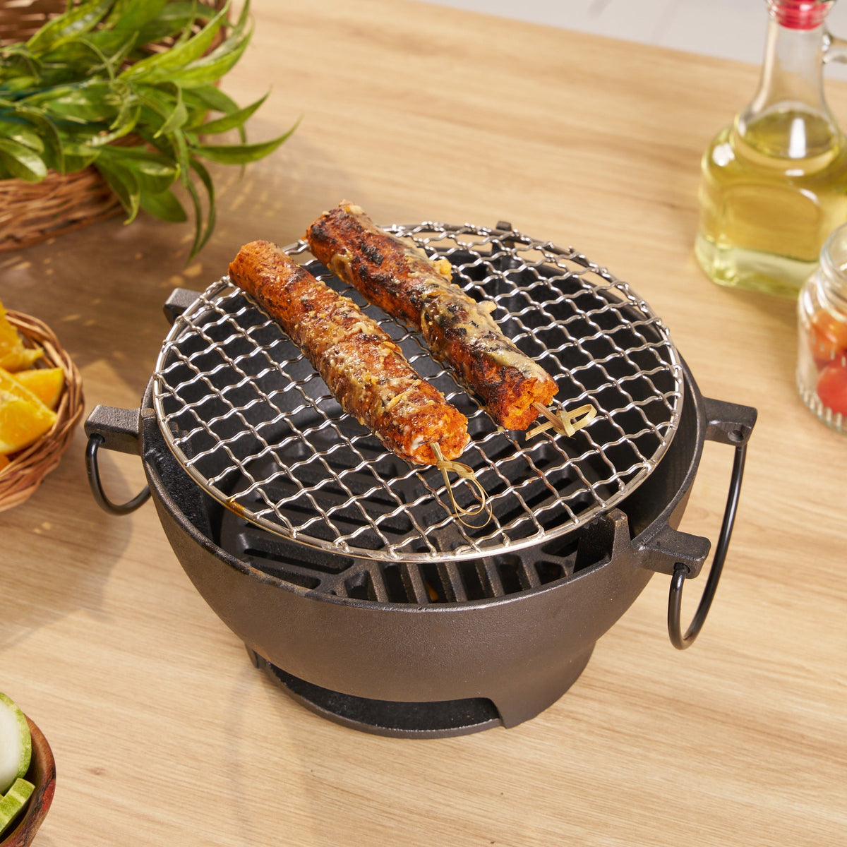 Multi-Functional Cast Iron Griller
