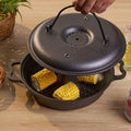 Multi-functional Cast Iron Pot