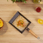 Premium Uncoated Square Frying pan