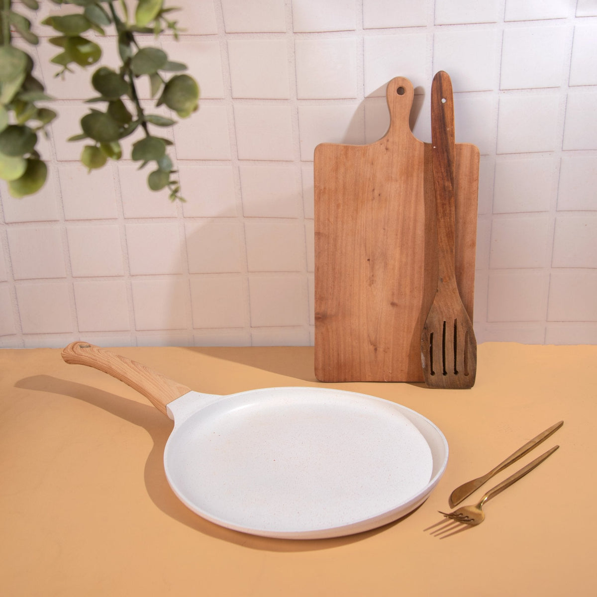 Maifan Stone Non-Stick Tawa (28cm)