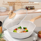 Non-Stick Octagonal Frying Pan