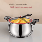 Multi-Use Micro-Pressure Cooker with Handle