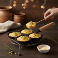 Multi-Cup Cast Iron Pancake Cooking Pan(18cm)