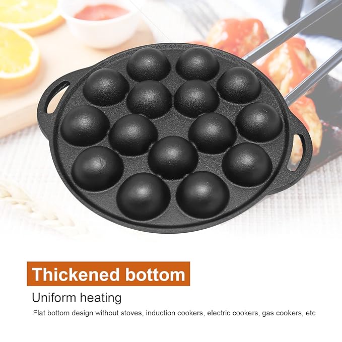 Multi-Purpose Cast Iron Round Mold Pan(21cm)