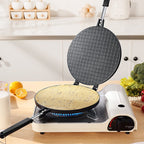 Portable Cast Aluminum Crepe & Egg Roll Pan