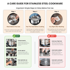 Heavy Duty Non-Stick Pan With Wood Handle