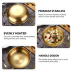 Sleek Design Stainless Steel Cookware