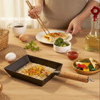 Premium Uncoated Square Frying pan